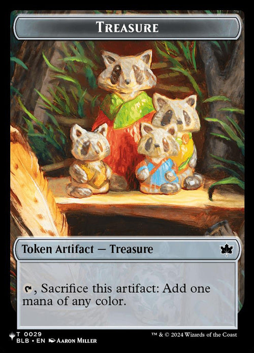 Treasure // Spider Double-Sided Token [LIST - Token] - The List Reprints
