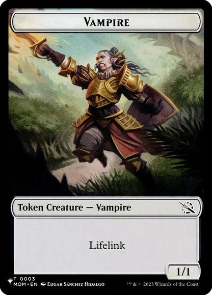 Vampire // Elemental Double-Sided Token [LIST - Token] - The List Reprints
