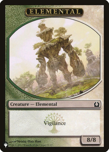 Vampire // Elemental Double-Sided Token [LIST - Token] - The List Reprints
