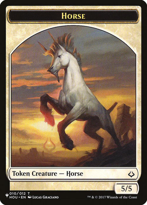 Vampire // Horse Double-Sided Token [LIST - Token] - The List Reprints
