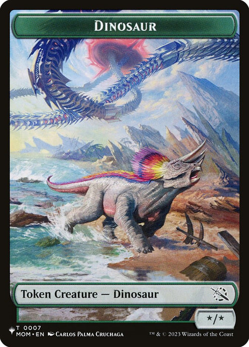 Citizen // Dinosaur Double-Sided Token [LIST - Token] - The List Reprints

