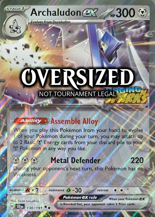 Archaludon ex (Surging Sparks Stamped) [PR - 130/191]