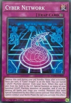Cyber Network [LEDD - LEDD-ENB20 - Common / Short Print] - Legendary Dragon Decks (2020 Date Reprint)