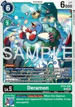 Deramon [BT-24 - BT24-048 - Rare] - Time Stranger