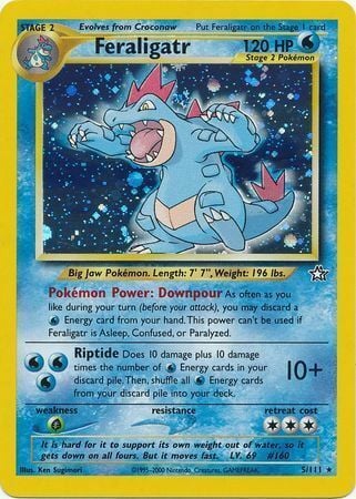 Feraligatr (5) [N1 - 005/111] - Neo Genesis
