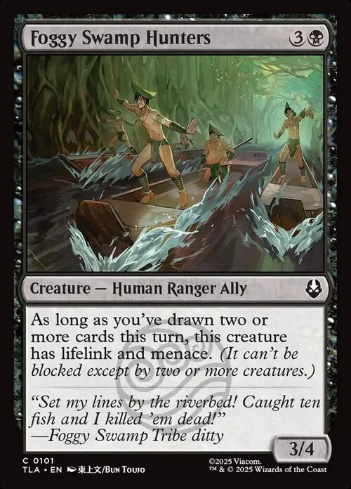Foggy Swamp Hunters [TLA - 101 - Common] - Avatar: The Last Airbender