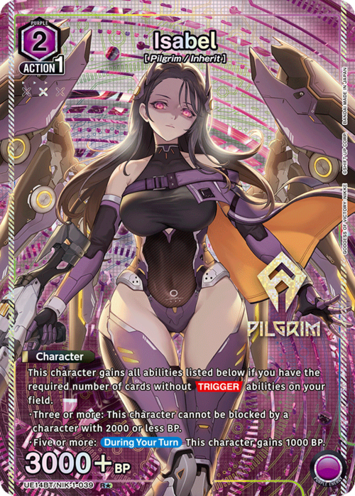 Isabel (039) (R*) [UE14BT - UE14BT/NIK-1-039 R*] - UE14BT: GODDESS OF VICTORY: NIKKE
