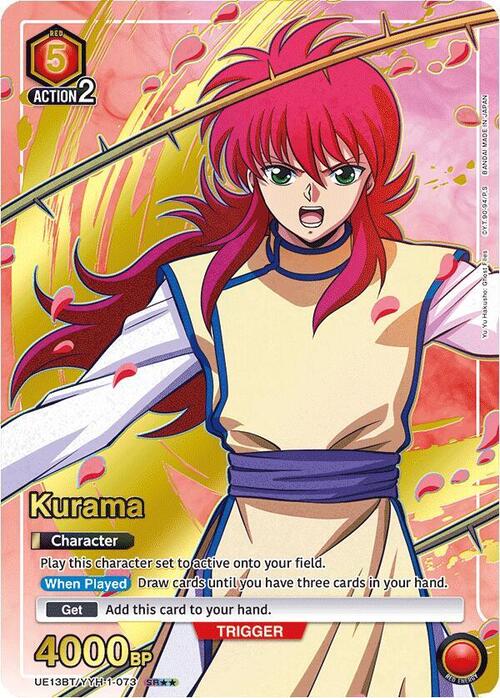 Kurama (073) (SR**) [UE13BT - UE13BT/YYH-1-073] - UE13BT: Yu Yu Hakusho: Ghost Files