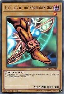 Jambe Gauche de L'interdit [YGLD - YGLD-ENA19] - King of Games: Yugi's Legendary Decks (Réimpression 2020)