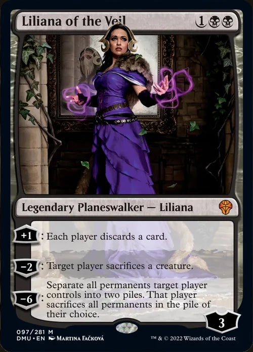 Liliana of the Veil [DMU - 97 - Mythic] - Dominaria United