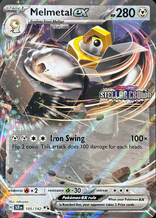 Melmetal ex (Stellar Crown Stamped) [MCAP - 105/142] - Miscellaneous Cards & Products