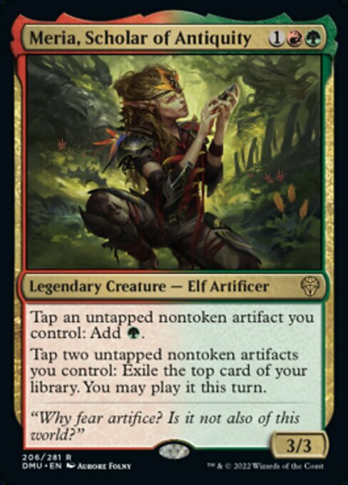 Meria, Scholar of Antiquity [DMU - 206 - Rare] - Dominaria United