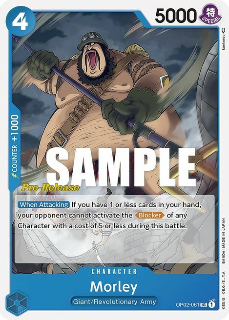 Morley [OP16 RE - OP02-061 - Common] - The Time of Battle Release Event Cards