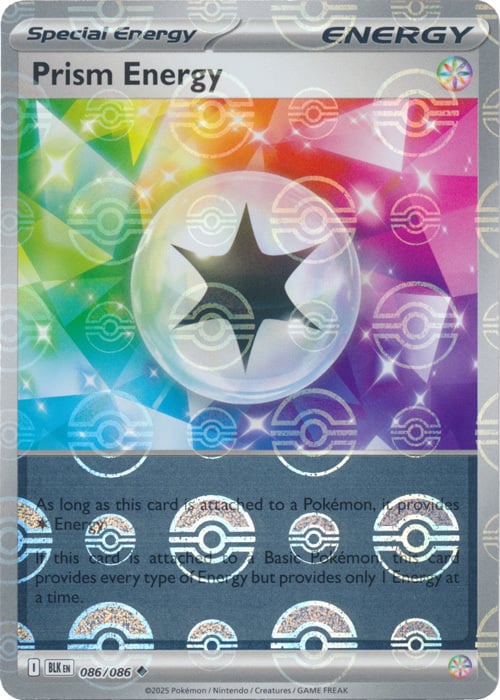 Prism Energy (Poke Ball Pattern) [BLK - 086/086]