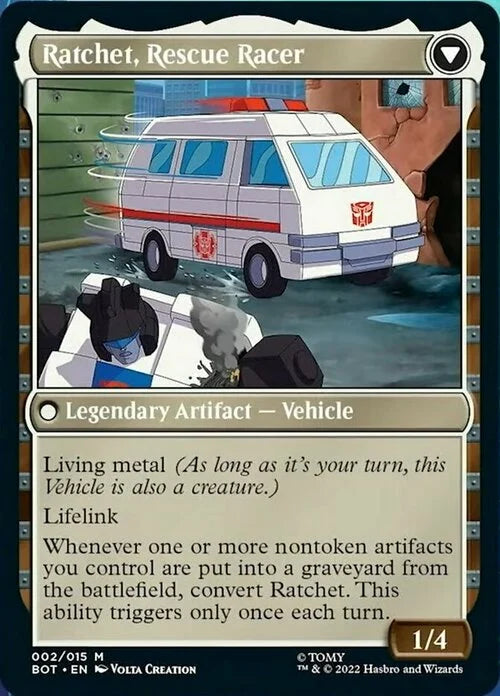 Ratchet, Field Medic [BOT - 2] - Universes Beyond: Transformers