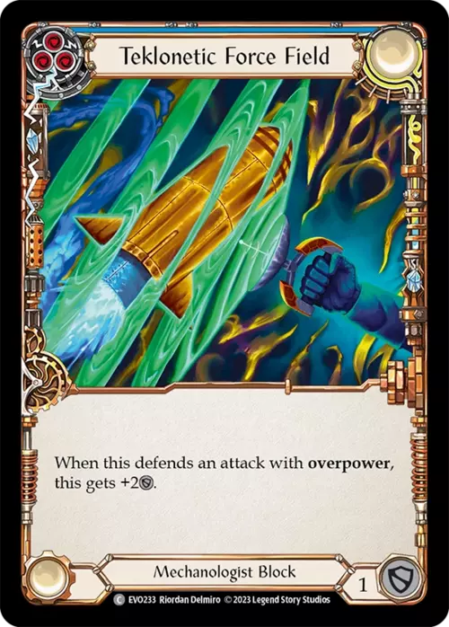 Teklonetic Force Field (Blue) [EVO - EVO233 Common] - Bright Lights

