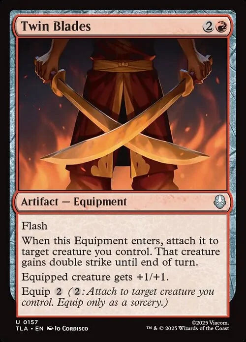 Twin Blades [TLA - 157 - Uncommon] - Avatar: The Last Airbender