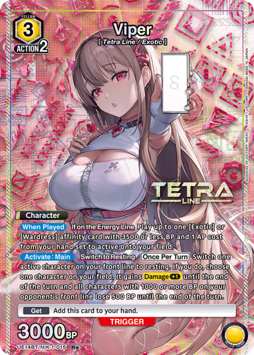 Viper (015) (R*) [UE14BT - UE14BT/NIK-1-015] - UE14BT: GODDESS OF VICTORY: NIKKE
