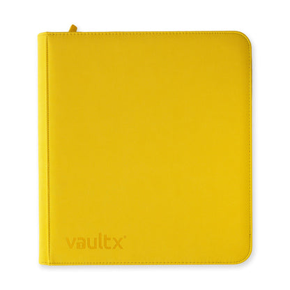 12-Pocket Exo-Tec Zip Binder: Sunrise Yellow