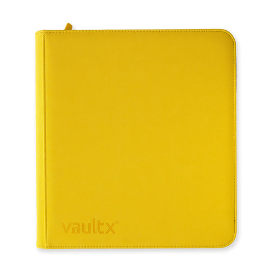 12-Pocket Exo-Tec Zip Binder: Sunrise Yellow