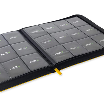12-Pocket Exo-Tec Zip Binder: Sunrise Yellow