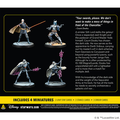 Star Wars: Shatterpoint - Twice the Pride: Count Dooku Character Pack