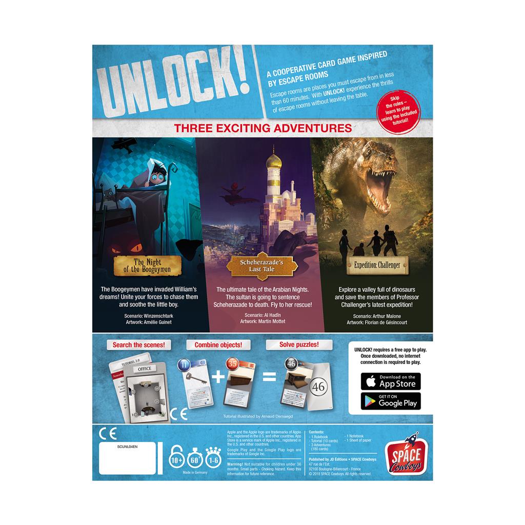 Unlock! Exotic Adventures - Board Game