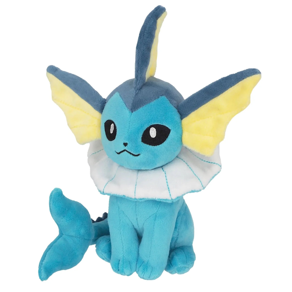 Sanei Pokemon All Star Collection Vaporeon Plush, 7.5"
