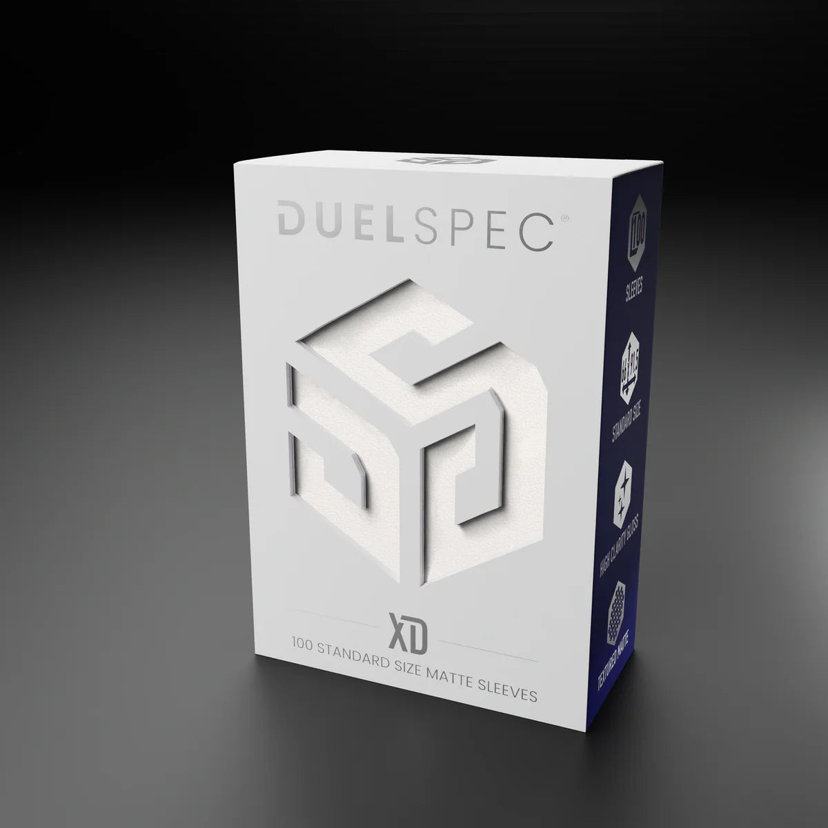 DuelSpec XD White (Standard matte sleeves)