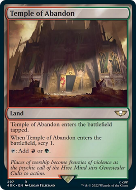 Temple of Abandon (Surge Foil) [Warhammer 40,000]