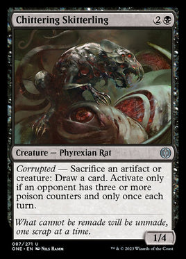 Chittering Skitterling [Phyrexia: All Will Be One]