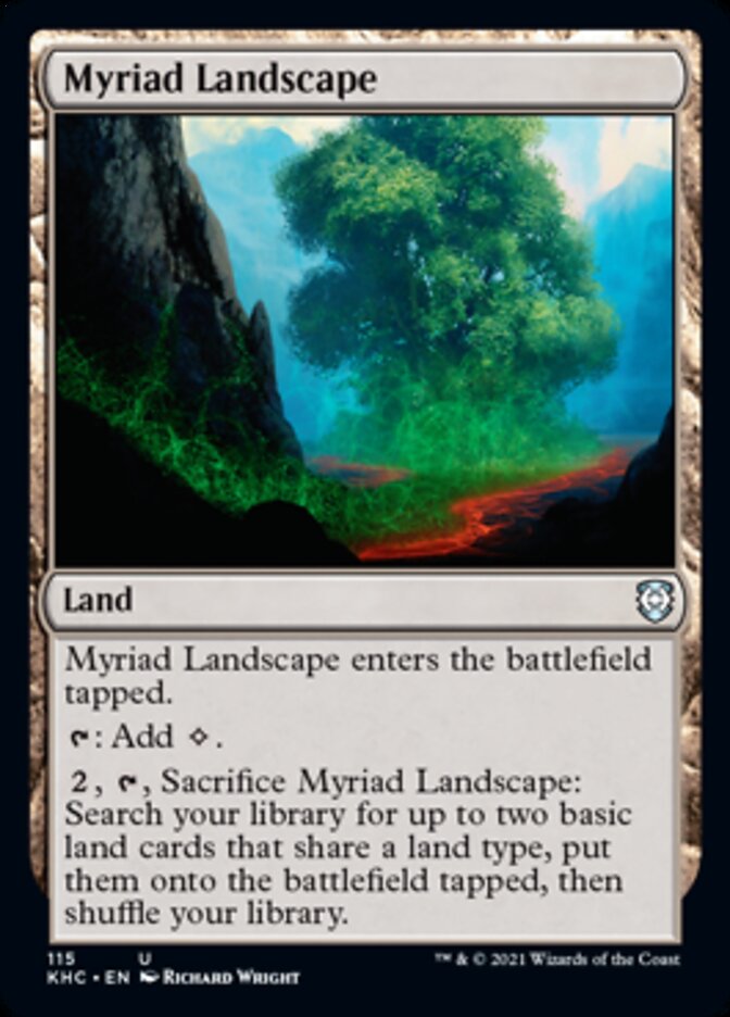 Myriad Landscape [Kaldheim Commander]