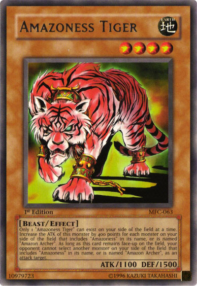 Amazoness Tiger [MFC-063] Rare