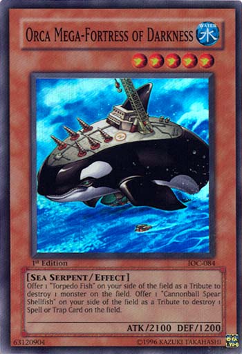 Orca Mega-Fortress of Darkness [IOC-084] Super Rare