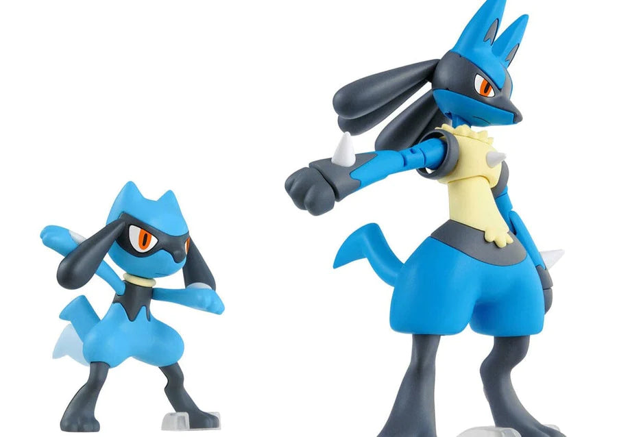 Pokemon - Riolu & Lucario - Model Kit