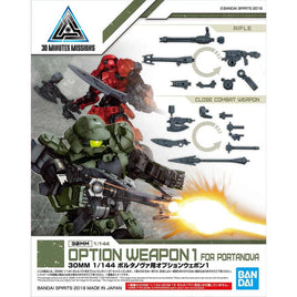 Gundam - 30 Minutes Missions 1/144 - Option Weapon 1 For Portanova - Model Kit