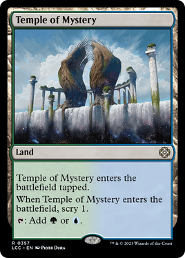 Temple of Mystery [The Lost Caverns of Ixalan Commander]