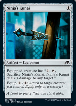 Ninja's Kunai [Kamigawa: Neon Dynasty]