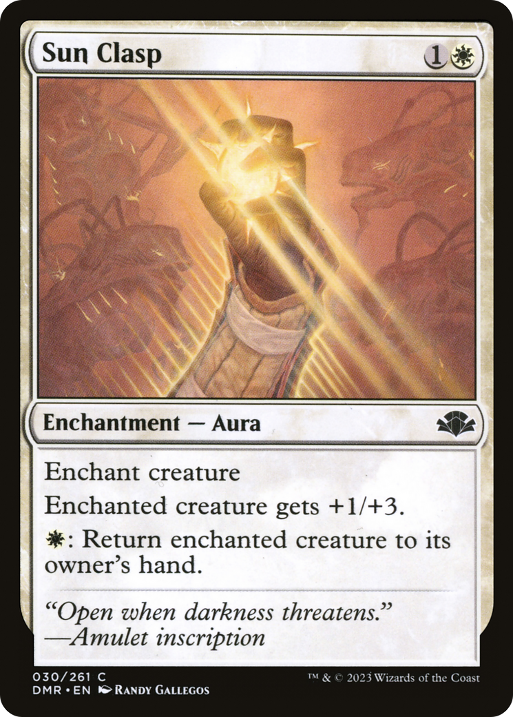 Sun Clasp [Dominaria Remastered]