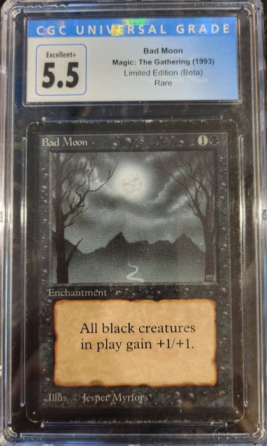 Bad Moon [Limited Edition Beta] - CGC Grade 5.5