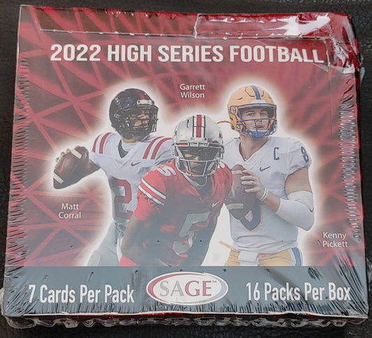 2022 sage hit premier draft high series box