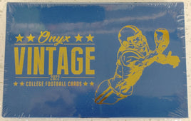 2022 Onyx Vintage Football Box - Sealed