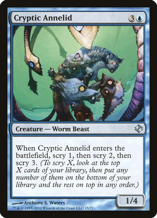 Cryptic Annelid [Duel Decks: Venser vs. Koth]