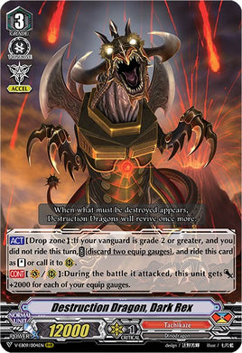 Destruction Dragon, Dark Rex (V-EB09/004EN) [The Raging Tactics]
