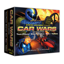 Car Wars - Two Player Starter Set: Red/Yellow - Board Game