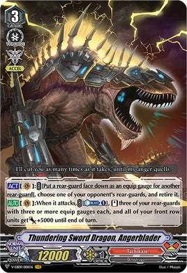 Thundering Sword Dragon, Angerblader (V-EB09/001EN) [The Raging Tactics]