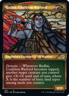 Radha, Coalition Warlord (Showcase) [Dominaria United]