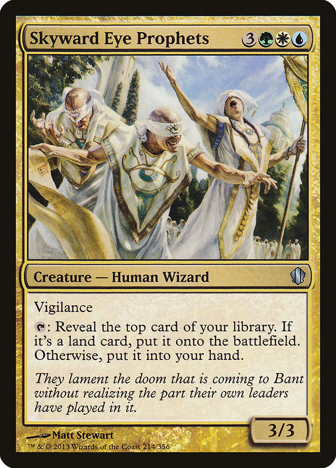 Skyward Eye Prophets [Commander 2013]