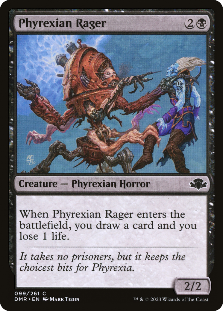 Phyrexian Rager [Dominaria Remastered]