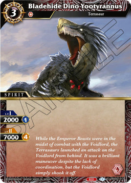Bladehide Dino Yootyrannus (BSS02-011) [False Gods]
